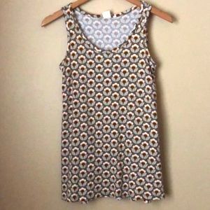 Orla Kiely x Uniqlo Floral Tank Top Size Small